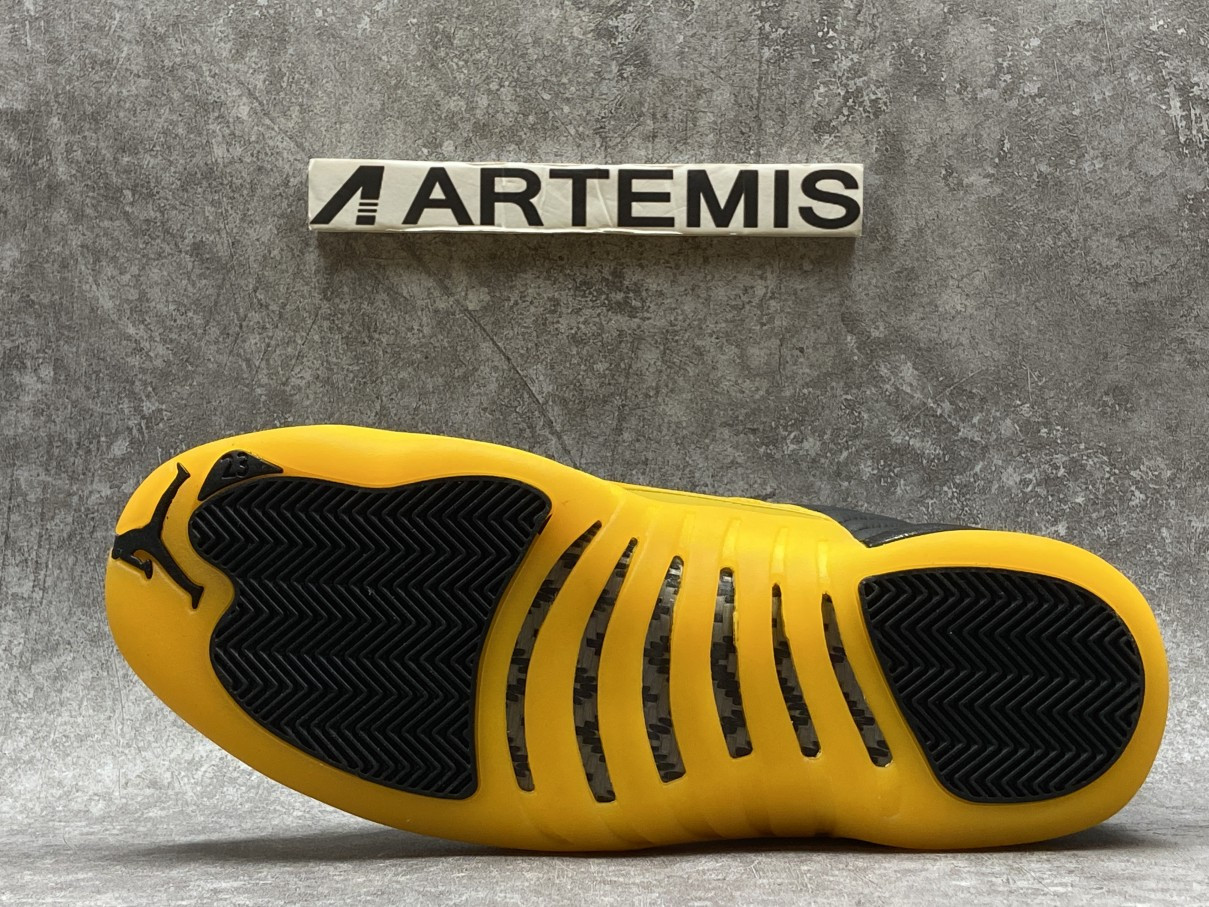 Air Jordan 12 Retro Black University Gold