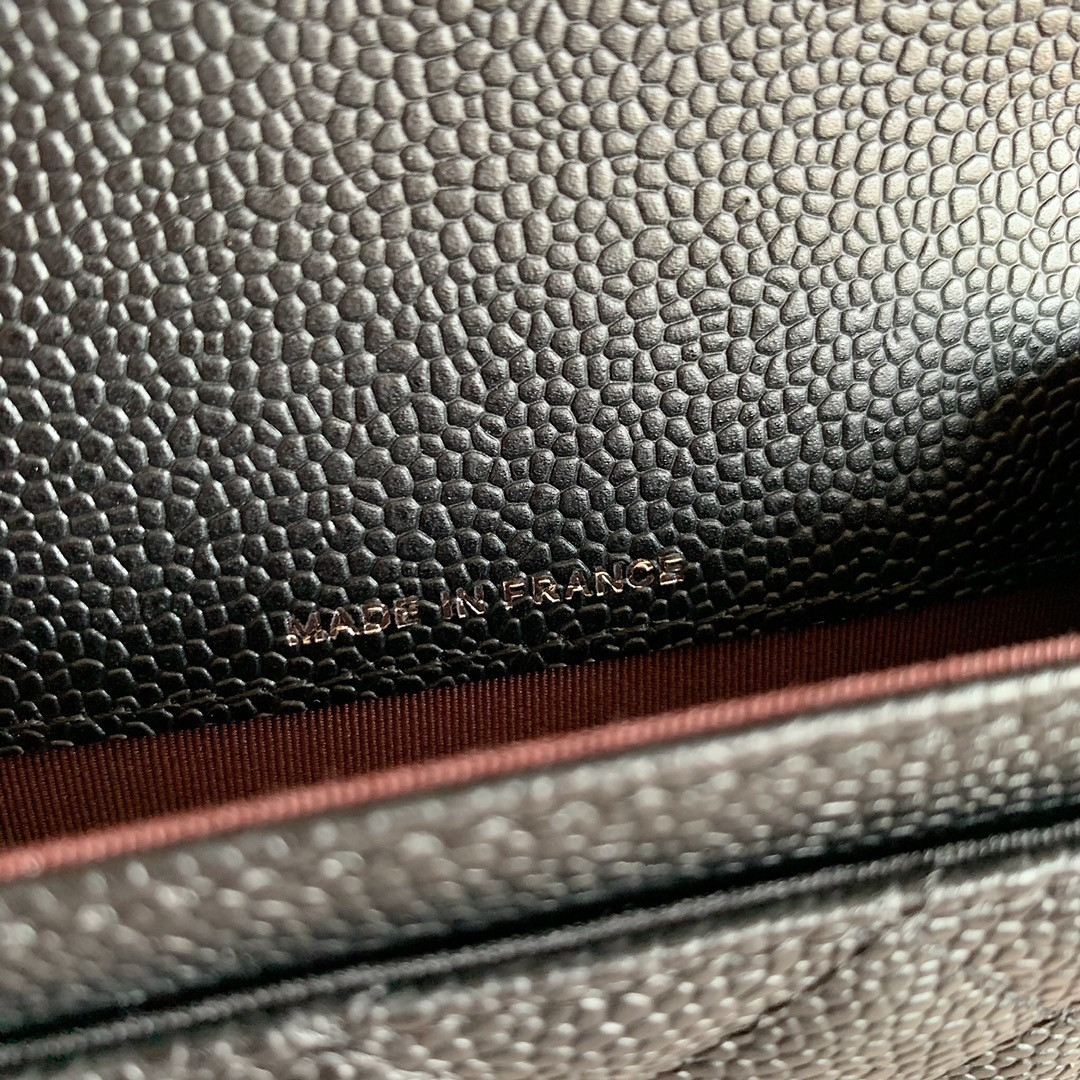 Ch*el cf classic flap coin purse card holder