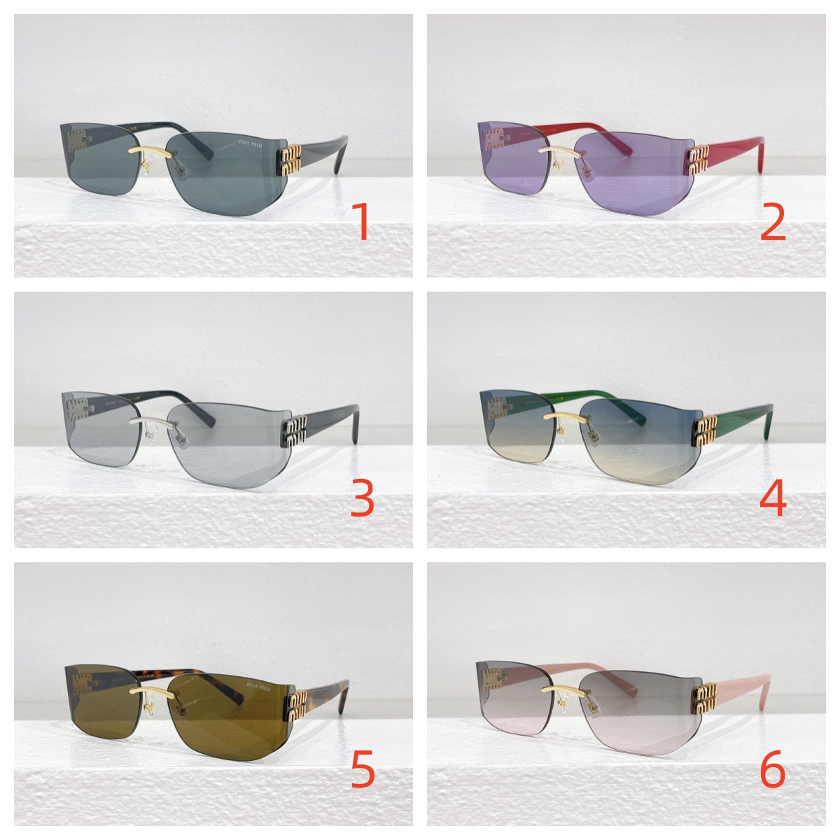 Miu Miu Glasses MU112AV 63-17-130